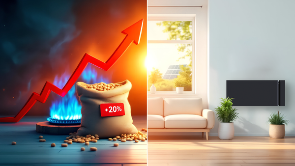 Wenn Gas und Pellets teurer werden: Warum elektrische Heizsysteme jetzt die perfekte Alternative sind